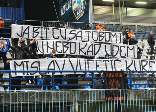 Šibenski Funcuti odali počast legendi Boysa: 'Ja bit ću s tobom u nebo kad uđem'