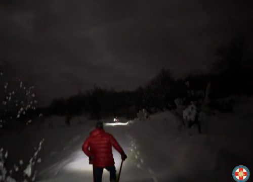 Fotografija 3 - HGSS-ovci iz Knina spasili dvojicu pastira iz dubokog snijega