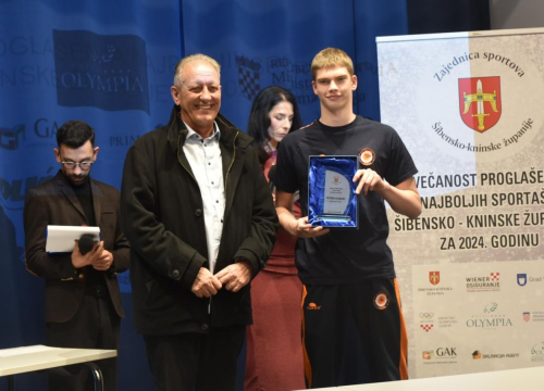 Fotografija 5 - Patrik Kundid i Anamarija Mikulić najbolji mladi sportaši u županiji