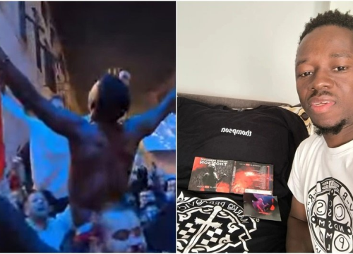 Thompson poslao poklon afričkom nogometašu koji se ludo zabavljao na njegovom koncertu