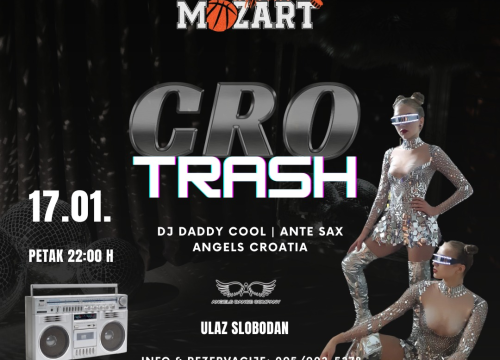 Fotografija 3 - Ne propustite Cro Trash Party u Mozartu uz najbolje hitove 90-ih!