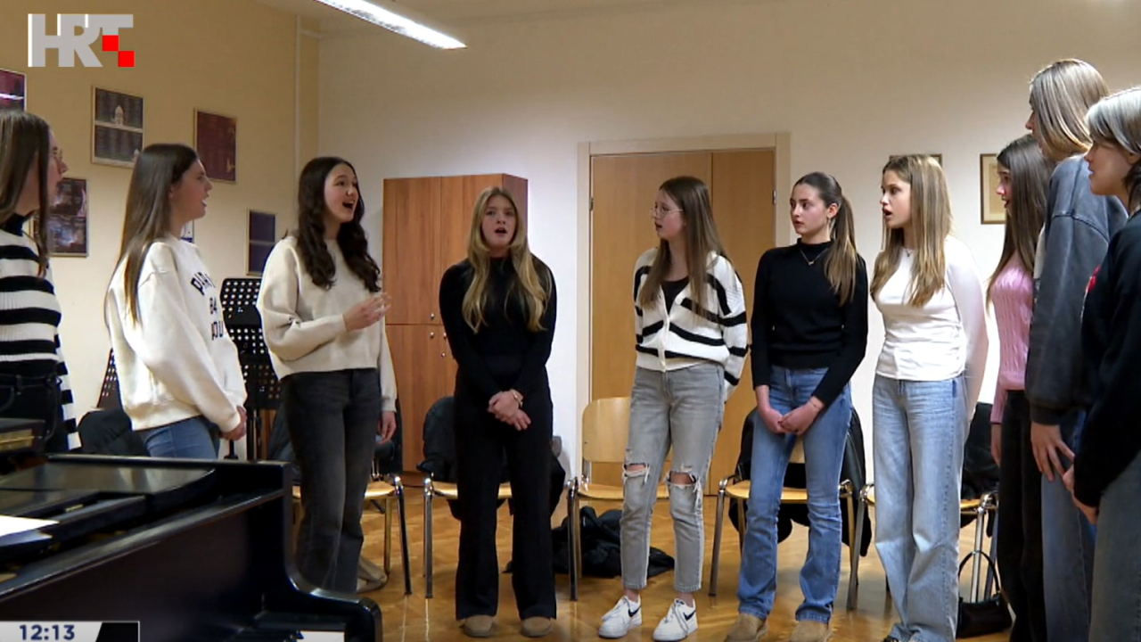 Učenice šibenske Glazbene škole zalog su budućnosti klapske pjesme