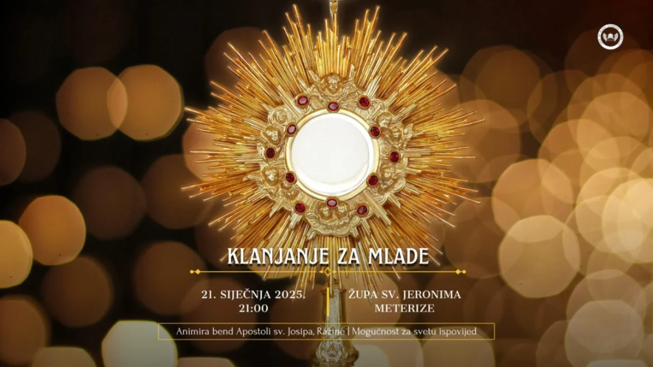 U crkvi na Meterizama klanjanje za mlade