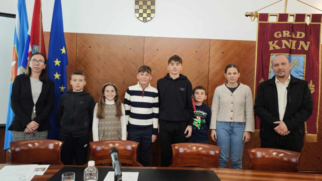 Glas novih generacija: Konstituirano Dječje vijeće Grada Knina