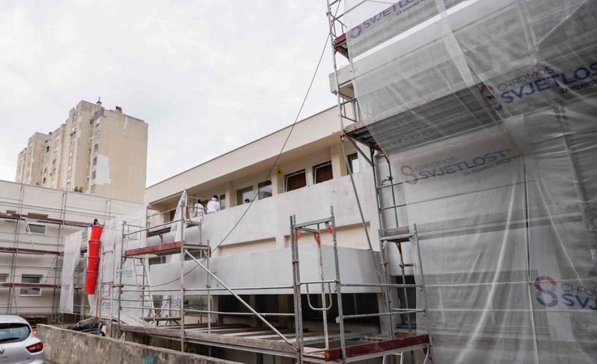 Obnova Osnovne škole Petar Krešimir IV u tijeku: Završetak radova do kraja godine