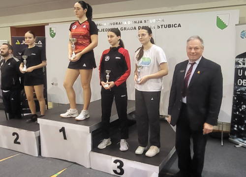 Uspješan nastup stolnotenisačica Šibenika u Donjoj Stubici