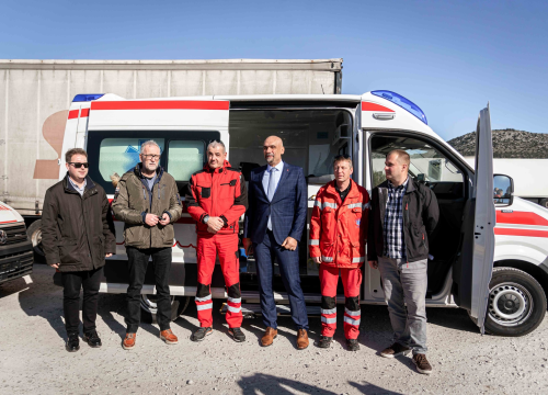 Zavod za hitnu medicinu Šibensko-kninske županije bogatiji za dva nova sanitetska vozila