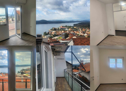 Prodaje se odmah useljiv trosoban stan s pogledom na Šibenski zaljev