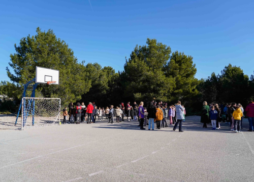 Fotografija 20 - Evakuirana OŠ Brodarica: Bez brige, to je bila samo vježba