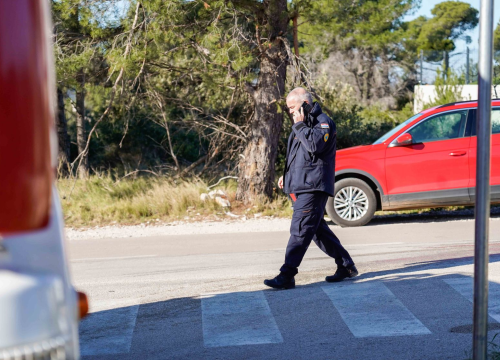 Fotografija 14 - Evakuirana OŠ Brodarica: Bez brige, to je bila samo vježba