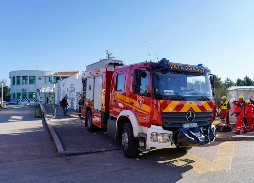Fotografija 11 - Evakuirana OŠ Brodarica: Bez brige, to je bila samo vježba