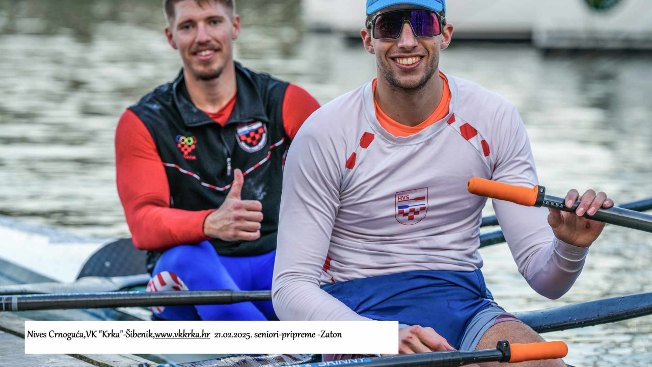 Hrvatska veslačka elita na pripremama u Zatonu