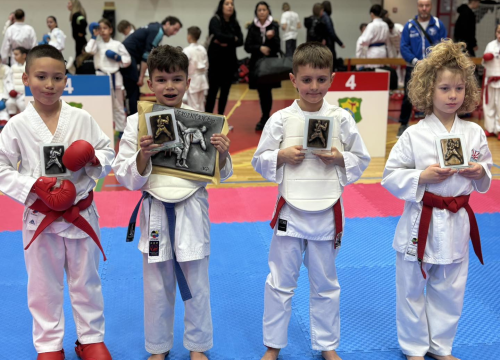 Karatašima vodičkog Okita 18 medalja i treće mjesto ekipno na Grobničan kupu