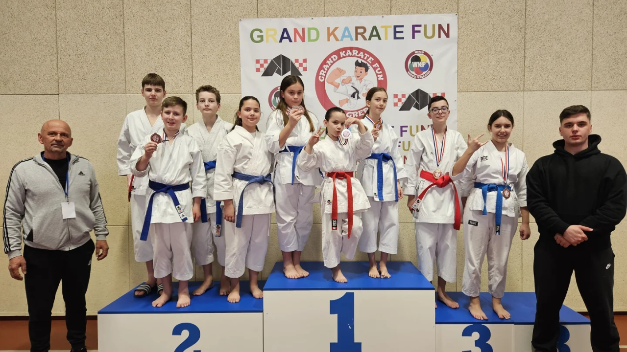 Karatašima Šibenika osam medalja u Ivanjoj Reki i četvrto mjesto ekipno u katama kraj 50 klubova