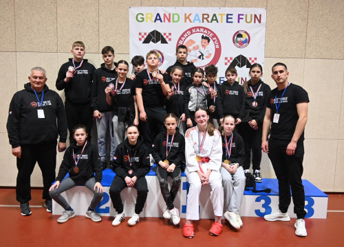 Karataši Okita donijeli u Vodice titulu najboljeg kluba na '4. Grand Karate Funu'