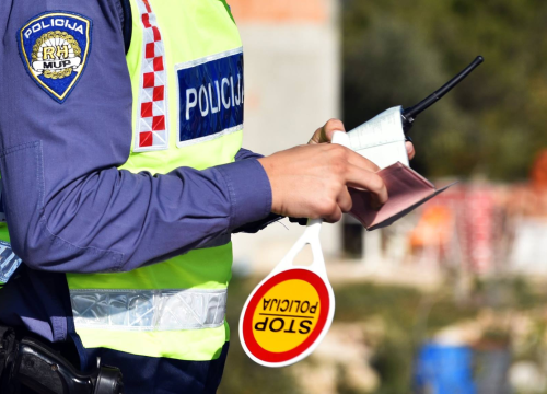 Muškarca (31) bez prijave boravišta u RH u ulici Stjepana Radića zaustavila policija i pronašla mu drogu