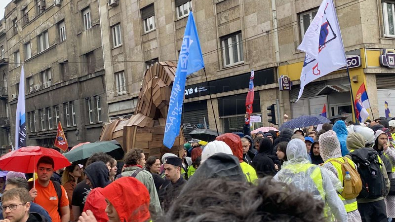 Studenti u Beogradu: Ako ne ispune zahtjeve ostajemo na ulicama
