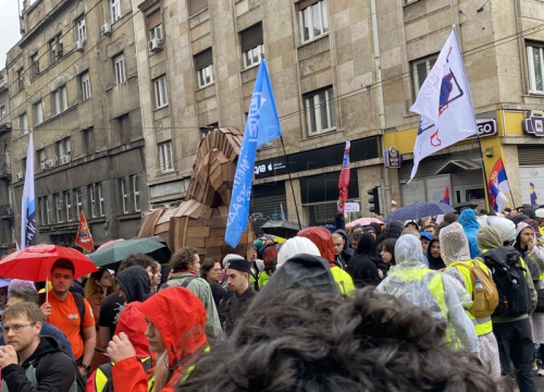 Studenti u Beogradu: Ako ne ispune zahtjeve ostajemo na ulicama