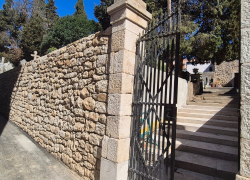 Završen zahtjevan projekt izgradnje potpornog zida na groblju sv. Spasa
