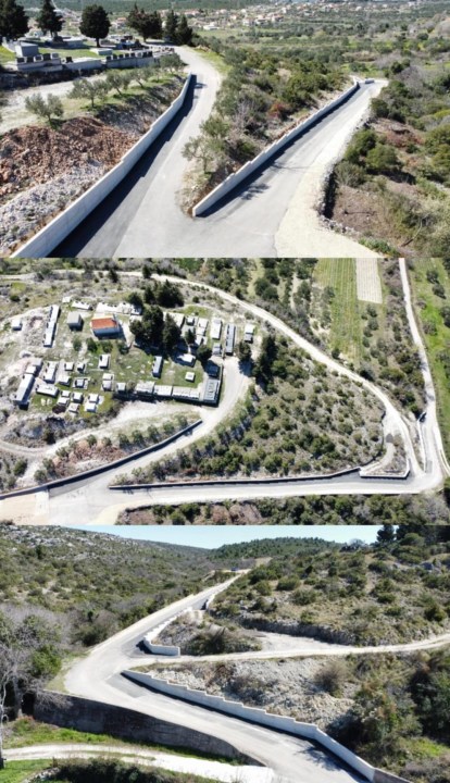 Potporni zid u Danilu, plato na zatonskom groblju i zid u Ulici sv. Spasa napokon su dovršeni