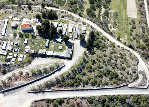 Fotografija 1 - Potporni zid u Danilu, plato na zatonskom groblju i zid u Ulici sv. Spasa napokon su dovršeni