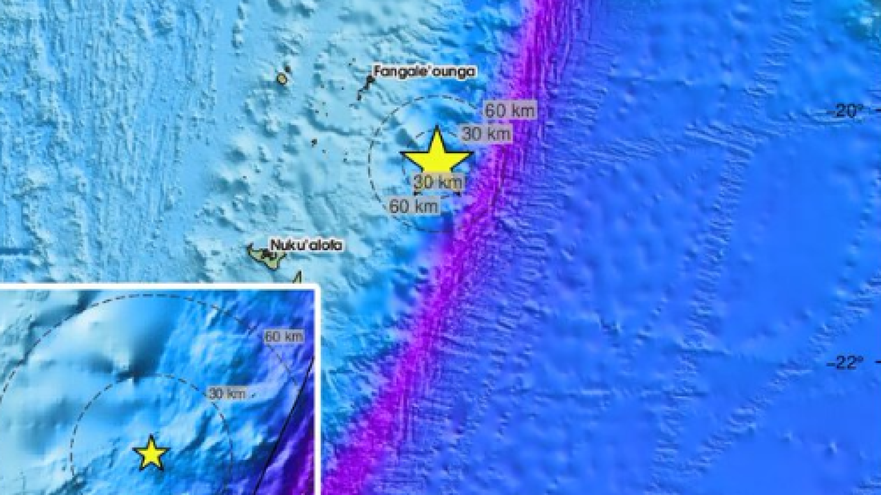 Snažan potres pogodio Tongu, izdano upozorenje na tsunami