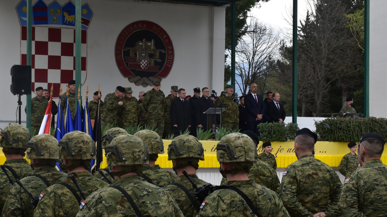U Kninu obilježena 18. obljetnica ustrojavanja Gardijske mehanizirane brigade