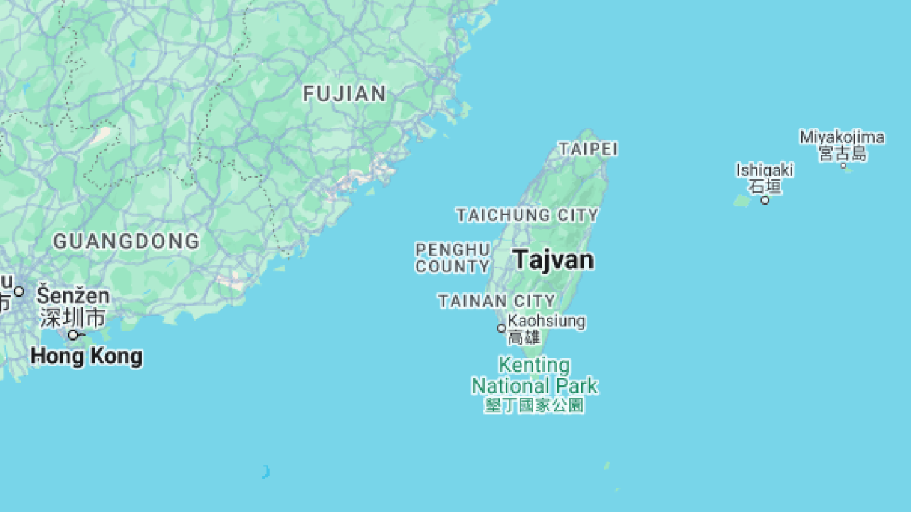 Kina opkolila Tajvan, reagirala Amerika