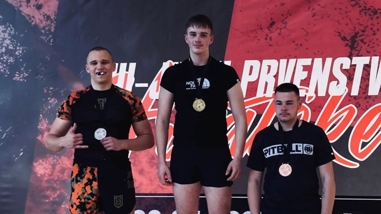 Leonardo Pivac, član Jiu-Jitsu kluba Šibenik, srebrni na Prvenstvu Hrvatske u No-Gi stilu