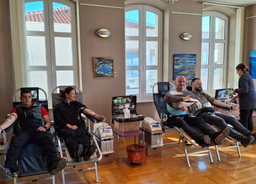 U Vodicama održana akcija darivanja krvi, prikupljene 34 doze