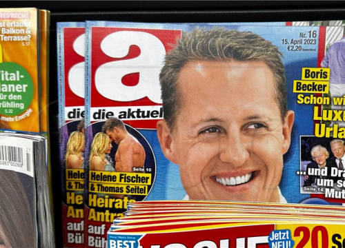 Michael Schumacher potpisao se na kacigu koja ide na dražbu