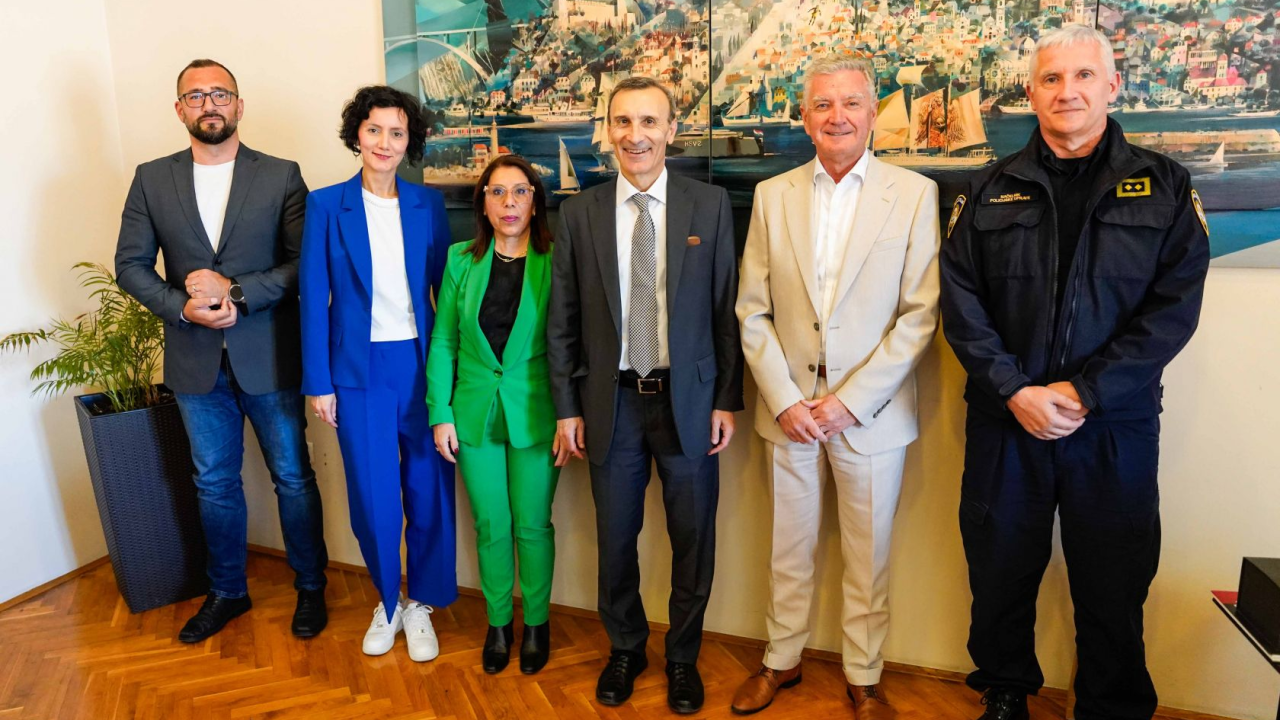 Talijanski veleposlanik posjetio Šibenik. Izrazio zadovoljstvo suradnjom Grada i talijanskih gradova prijatelja