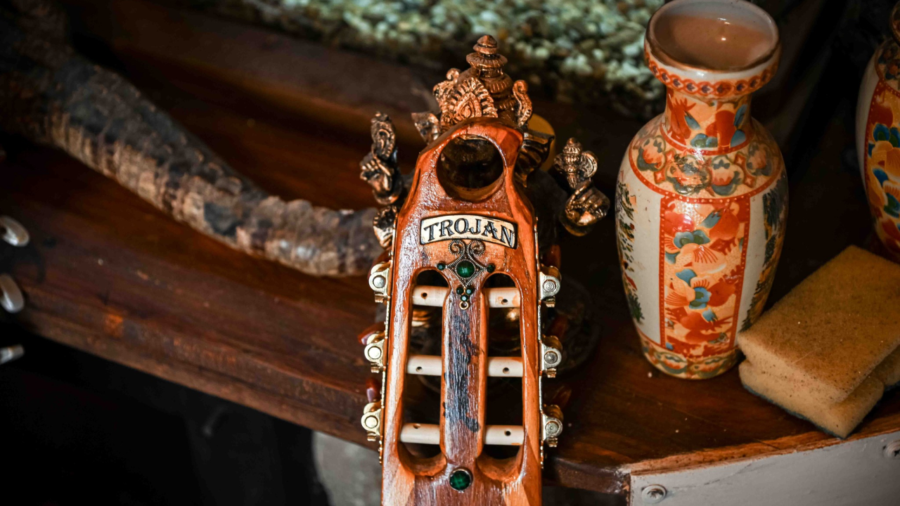 Srđan Trojan šibenski je električar i majstor izrade gitara: 'Radim instrumente za sebe, za svoju dušu i za prijatelje'