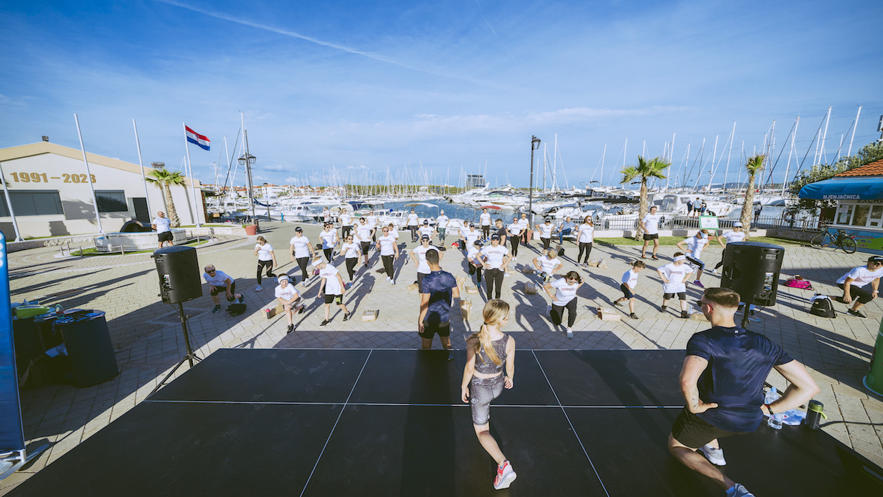 'Aktivna Hrvatska' vraća se u Vodice, prijavite se za tradicionalni trening svih generacija