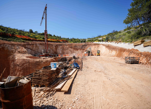Fotografija 4 - Burić obišao radove na uređaju za pročišćavanje otpadnih voda u Zatonu: 'Za godinu dana zatonska vala bit će čista'