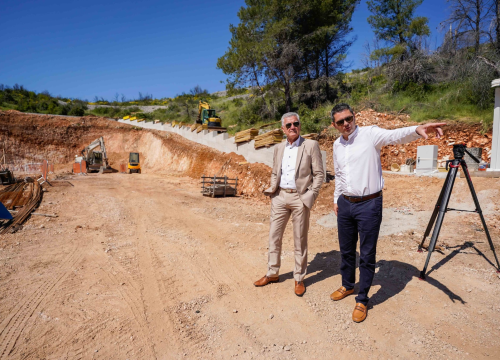 Fotografija 5 - Burić obišao radove na uređaju za pročišćavanje otpadnih voda u Zatonu: 'Za godinu dana zatonska vala bit će čista'