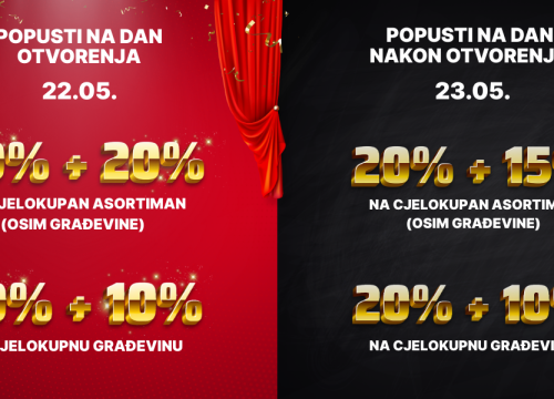 Fotografija 35 - FOTO Besplatna hrana i piće, ogromni popusti i zabava – Građa preuredila svoju poslovnicu u Šibeniku!