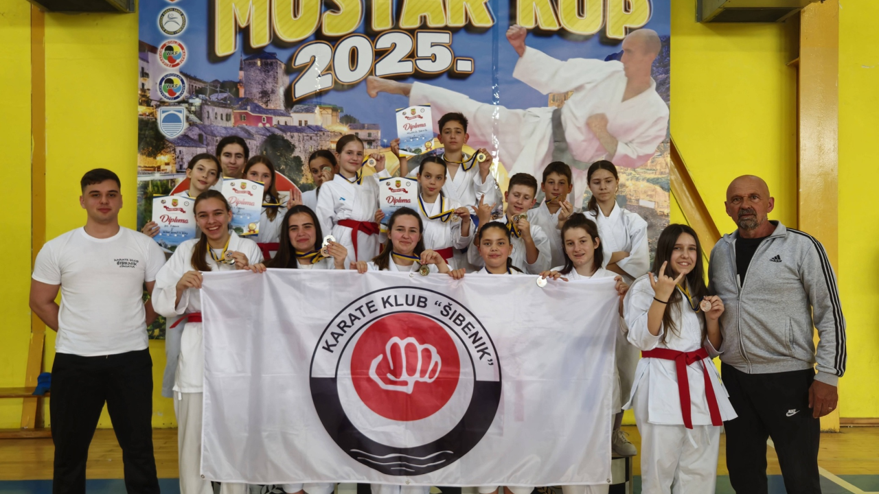 Karataši Šibenika se za kraj sezone na Miminac vratili sa 11 medalja iz Hercegovine