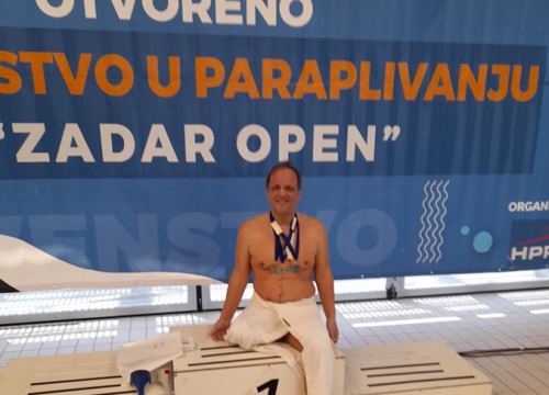 Šibenski paraplivač Paško Gulin osvojio četiri medalje na Otvorenom prvenstvu Hrvatske