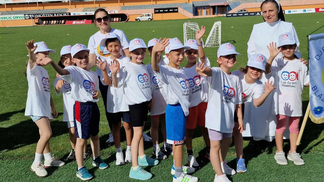 Više od 500 mališana na Olimpijskom festivalu dječjih vrtića u Šibeniku