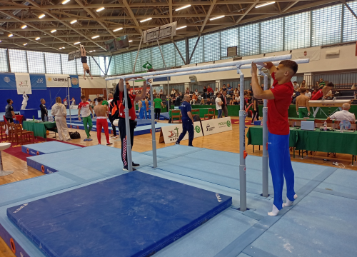 Fotografija 4 - FOTO Šibenski gimnastičar Roko Zorić nastupio za juniore Hrvatske te ušao u tri finala