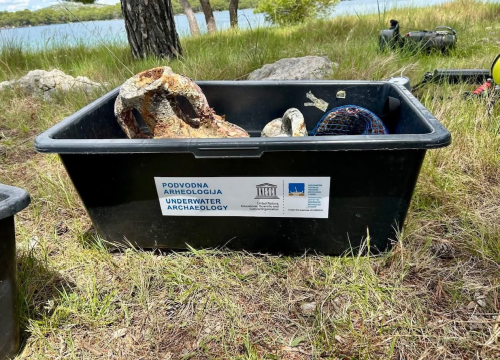 Fotografija 5 - Ronioci istražuju podmorje Kanala sv. Ante: Novi uvidi u podvodnu baštinu Šibenika