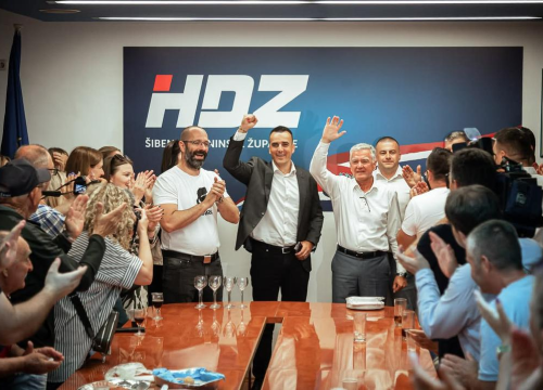 Burić i Rakić uvjerljivo slavili u Šibeniku i županiji, HDZ navodno dogovorio većinu u Županijskoj skupštini