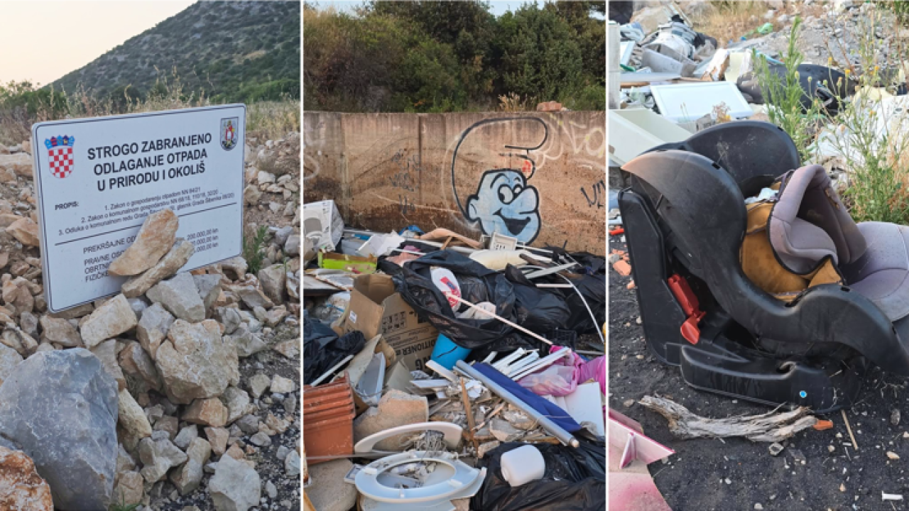 Dok čekamo na hotele, stanove i dvoranu, na Batiželama niknulo divlje odlagalište otpada