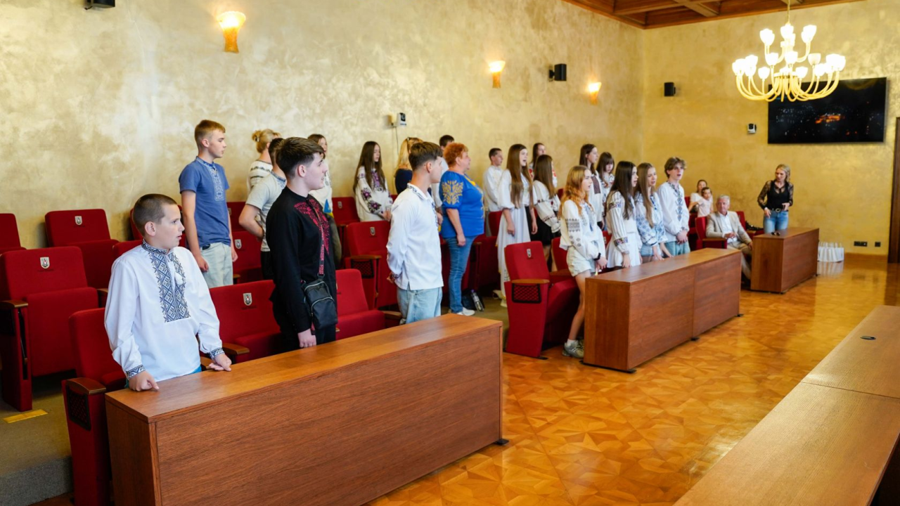 Grad djece za djecu Ukrajine: Šibenik ugostio male goste iz Ivano-Frankivska