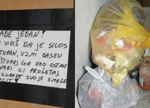 Stanari pucaju po šavovima: Smeće preplavilo Šibenik, a poruke postale brutalno iskrene