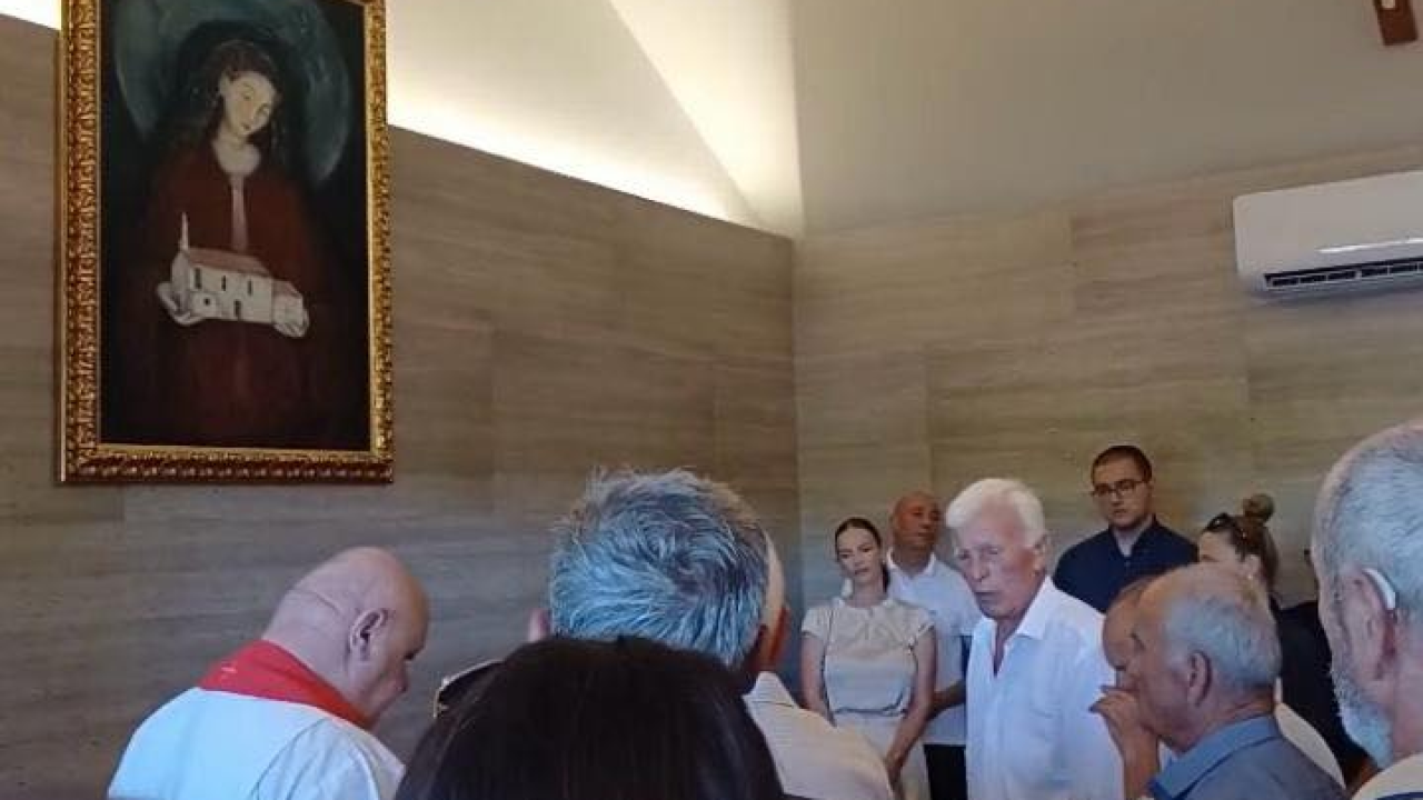 Župljani naručili sliku 'Neveška Gospa', blagoslovljena na blagdan patrona