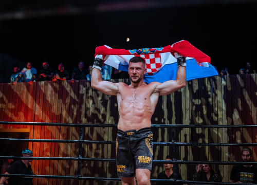 Fotografija 9 - FOTO 'Golden Fight 9': Makelja zadržala titulu protiv jake protivnice, Šibenčani obranili tvrđavu