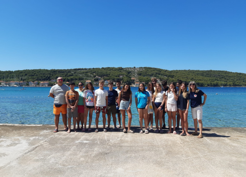 Odaziv djece izvrstan: Na Zlarinu u tijeku prvi tečaj Junior-spasilac