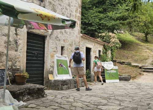 Fotografija 1 - Tradicijsko tkanje i vretenci oduševili posjetitelje NP Krka